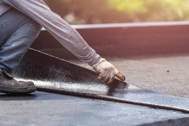 Professional Waterproofing technician working in Sidney, OH